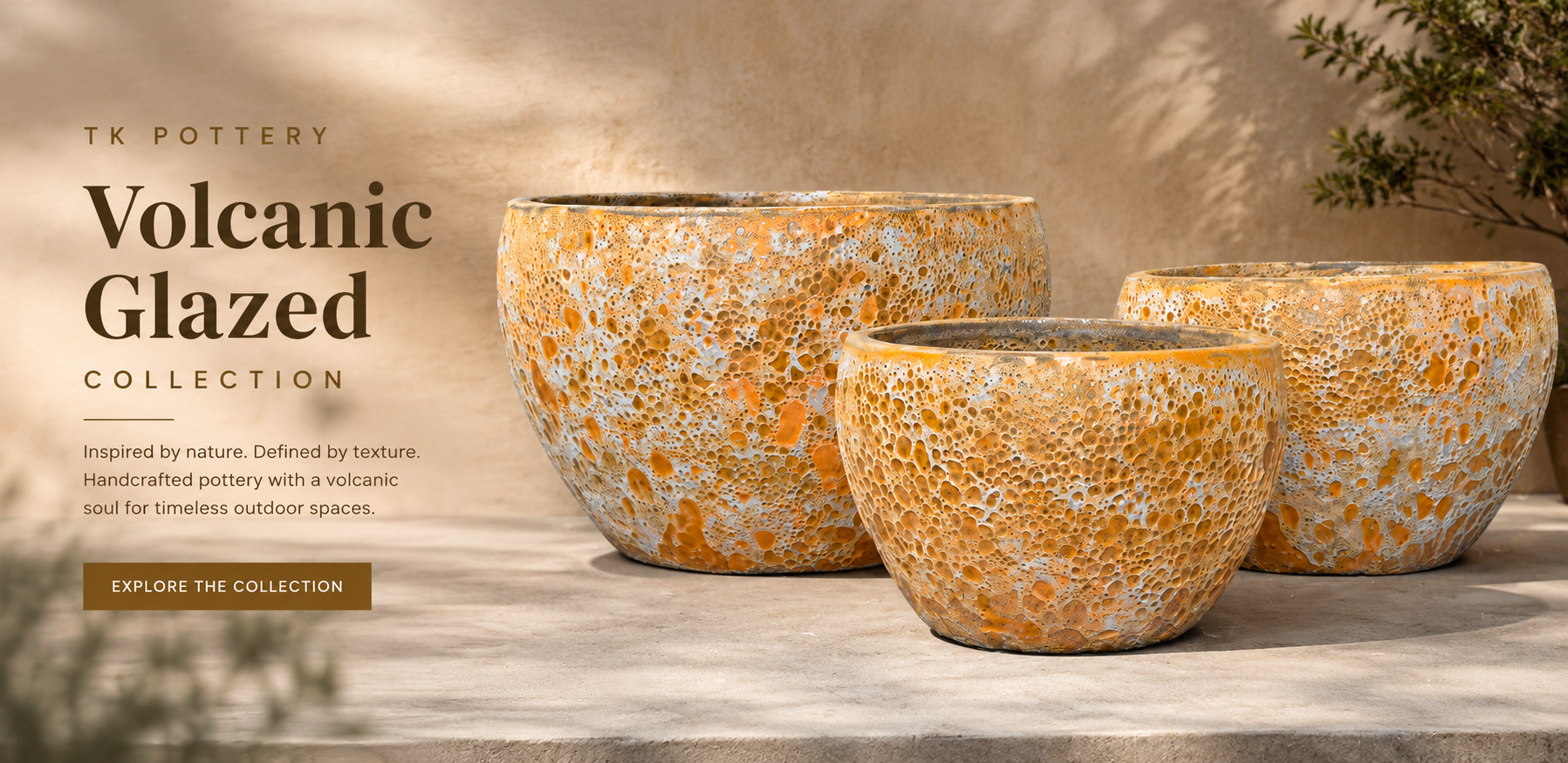 Volcanic Glazed Collection